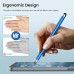 Touchscreen Stift,10pcs Tablet Stift für alle Tablets,Tablet Stift 2IN1 mit 10x0.35''Silikon Spitze/10x0.24''Silikon Spitze,Hohe Präzision,kompatibel mit alle Touchscreen Geräte 